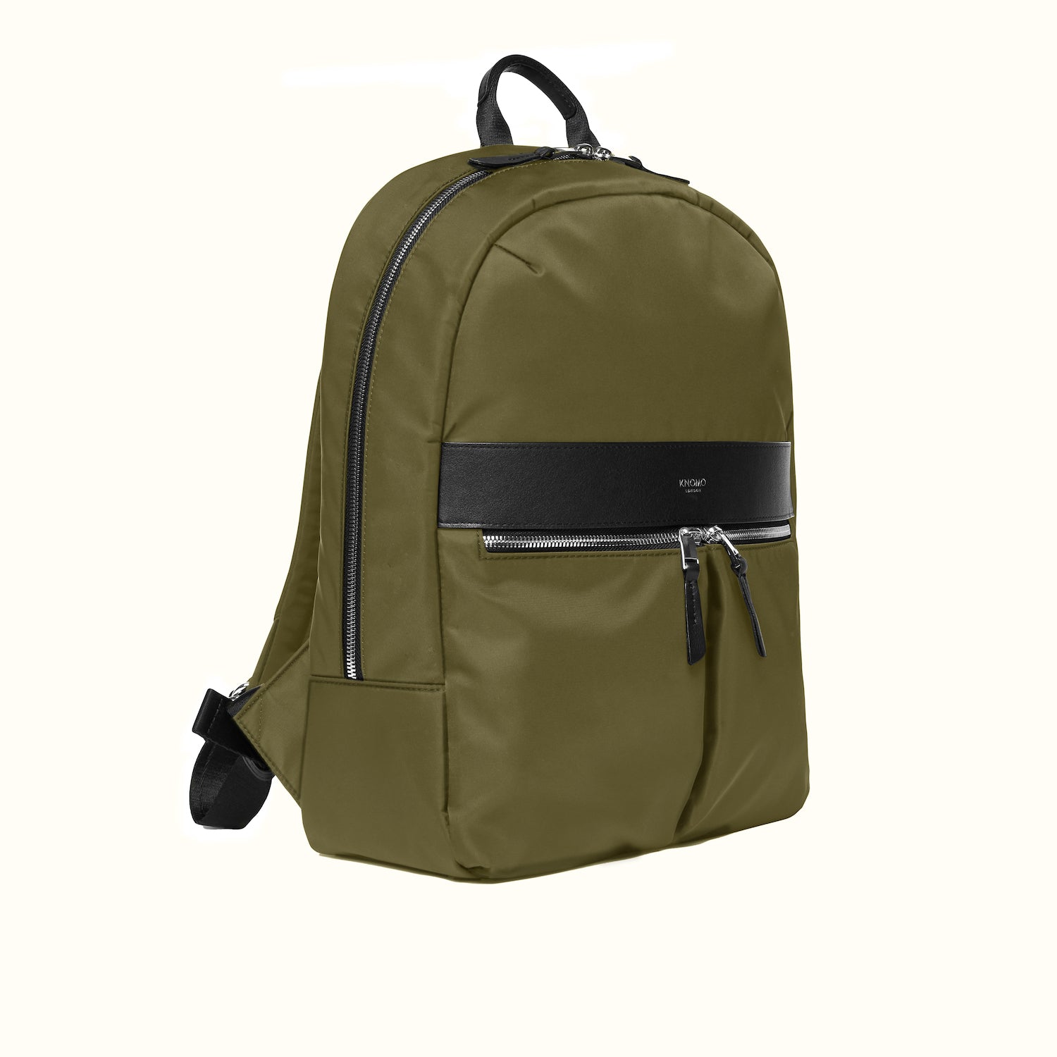 beauchamp laptop backpack KNOMO Womens 14" Bag Computer for Work, College, Travel Daypack Purse, Black with Silver Zip : Electronics with even more organization thanks to a new range of inner and outer pockets Knomo - Icons: Beauchamp, Beaufort,
