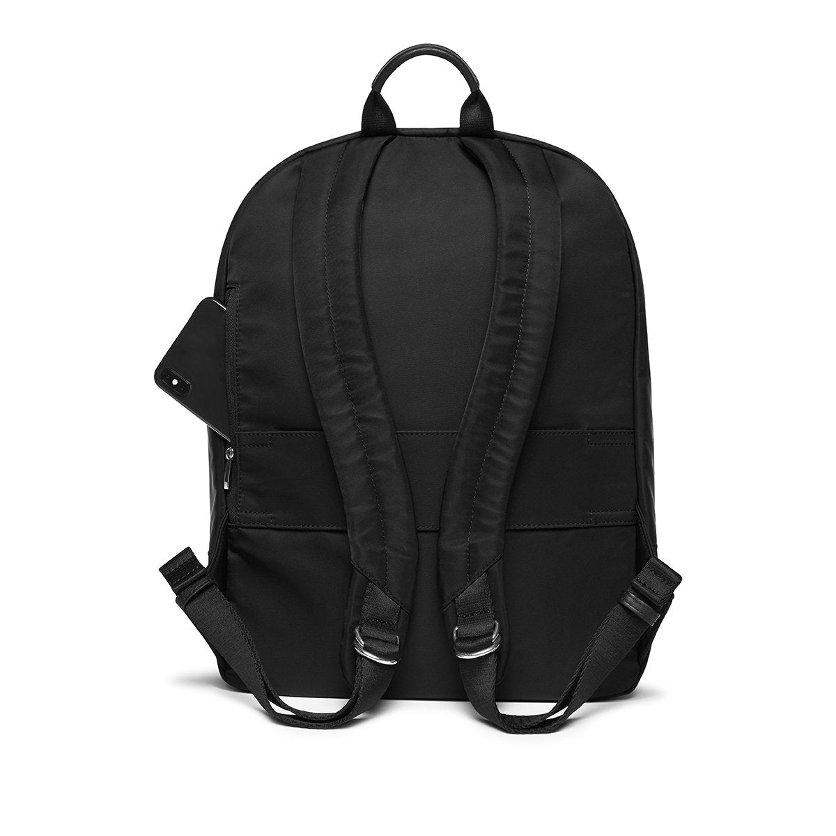 Knomo Womens Black Beauchamp Nylon Backpack
