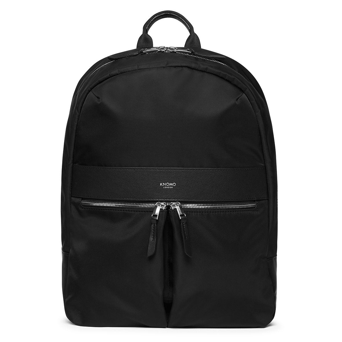 Knomo Womens Black Beauchamp Nylon Backpack Knomo Womens Black Beauchamp Nylon Backpack