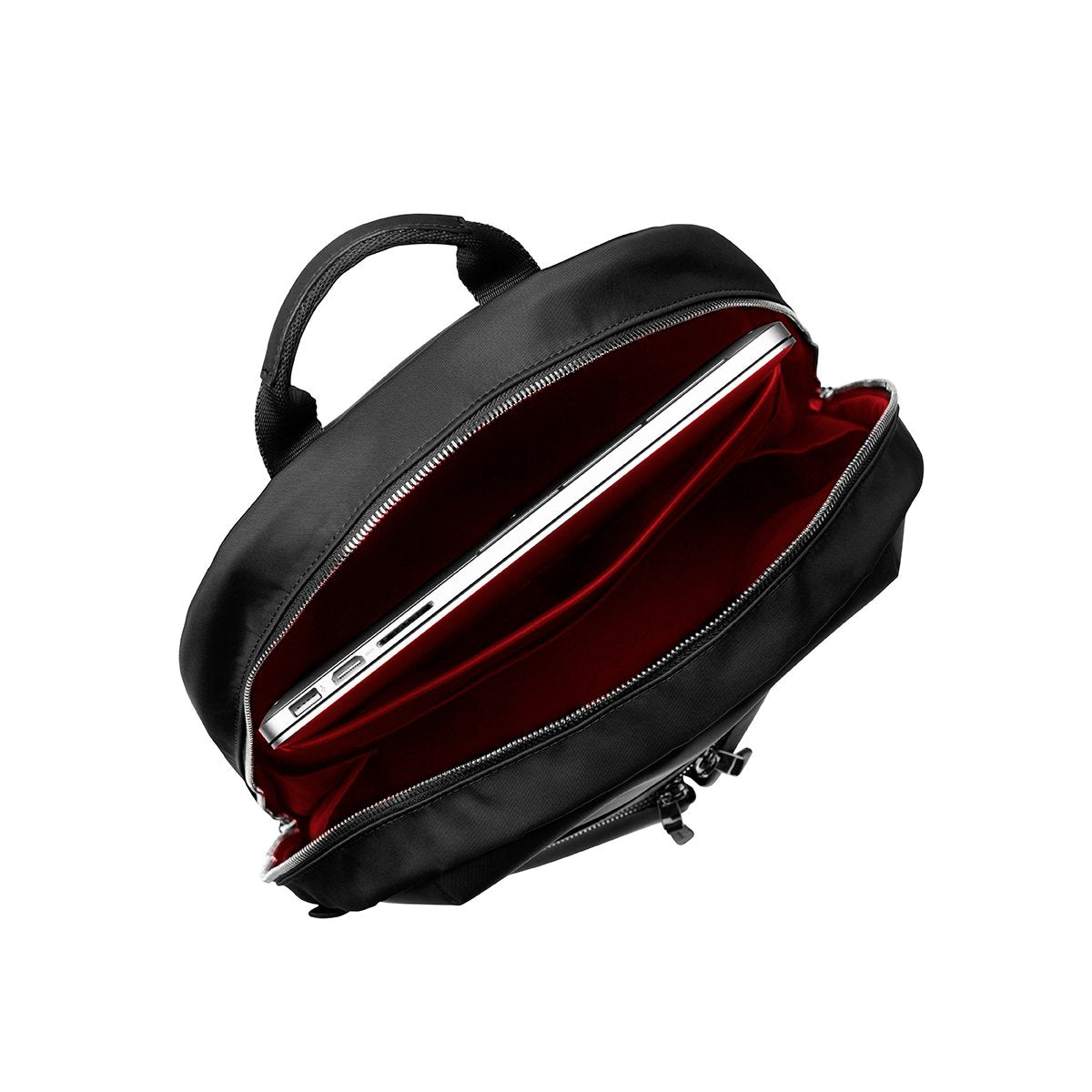 beauchamp laptop backpack 14 Knomo Womens Black Beauchamp Nylon Backpack