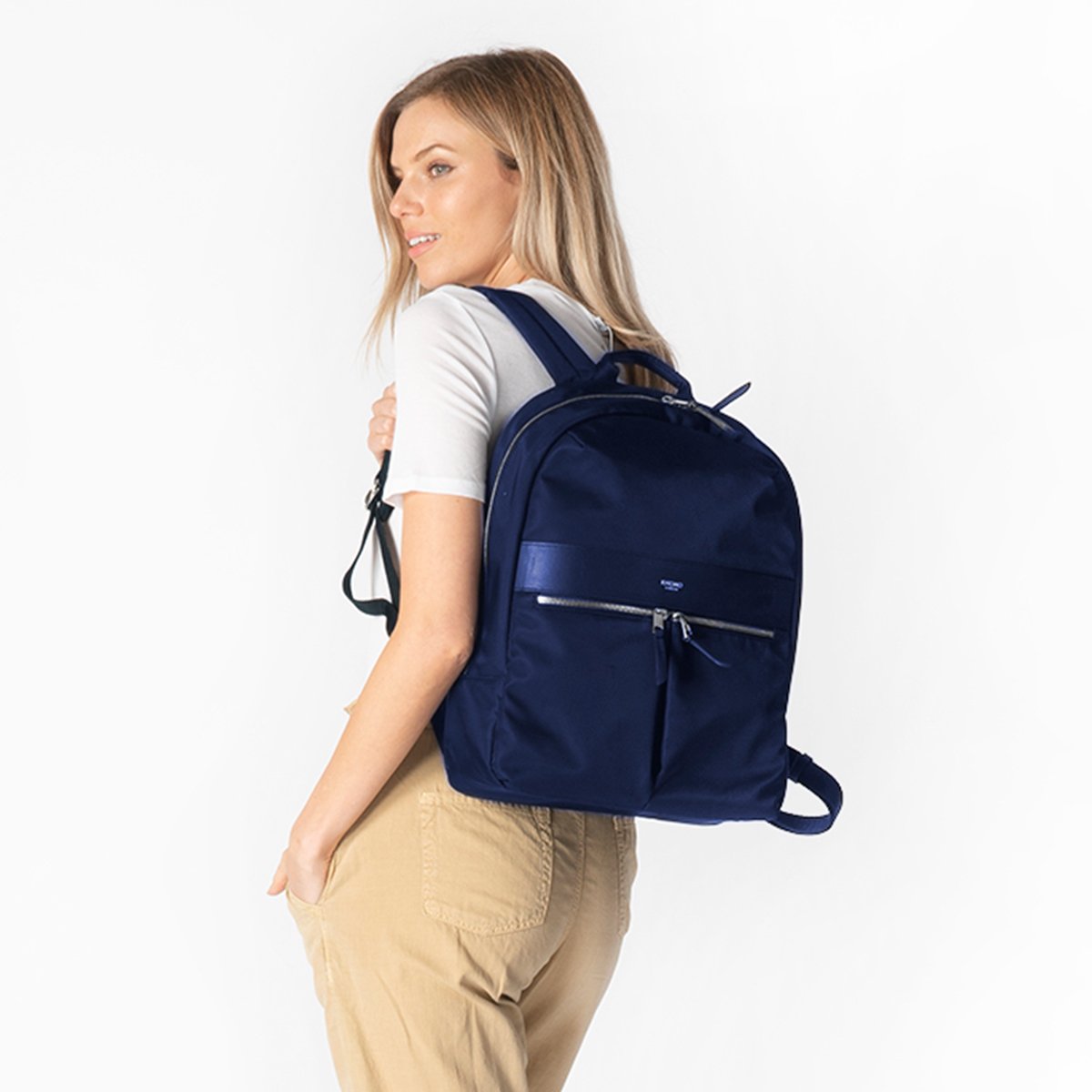 beauchamp laptop backpack 14 15" Laptop Backpack in Dark Blue