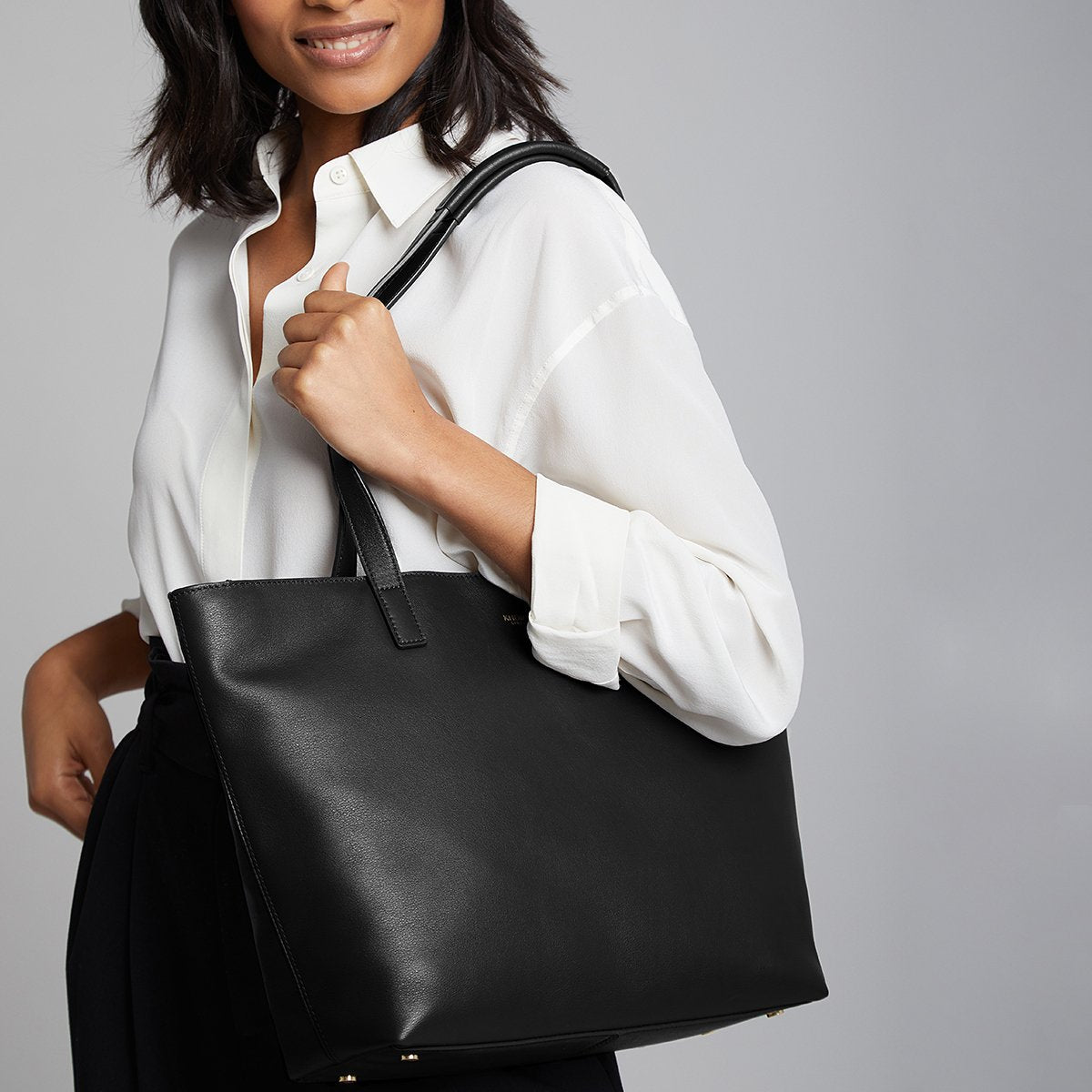 Leather Laptop Tote Bag 13