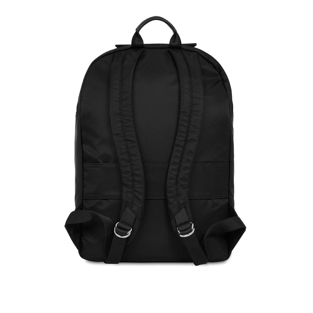 KNOMO Beauchamp Laptop Backpack From Back 14" -  Black | knomo.com