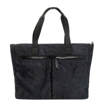 KNOMO Cologne Tote From Front 14" -  Black Camouflage | knomo.com