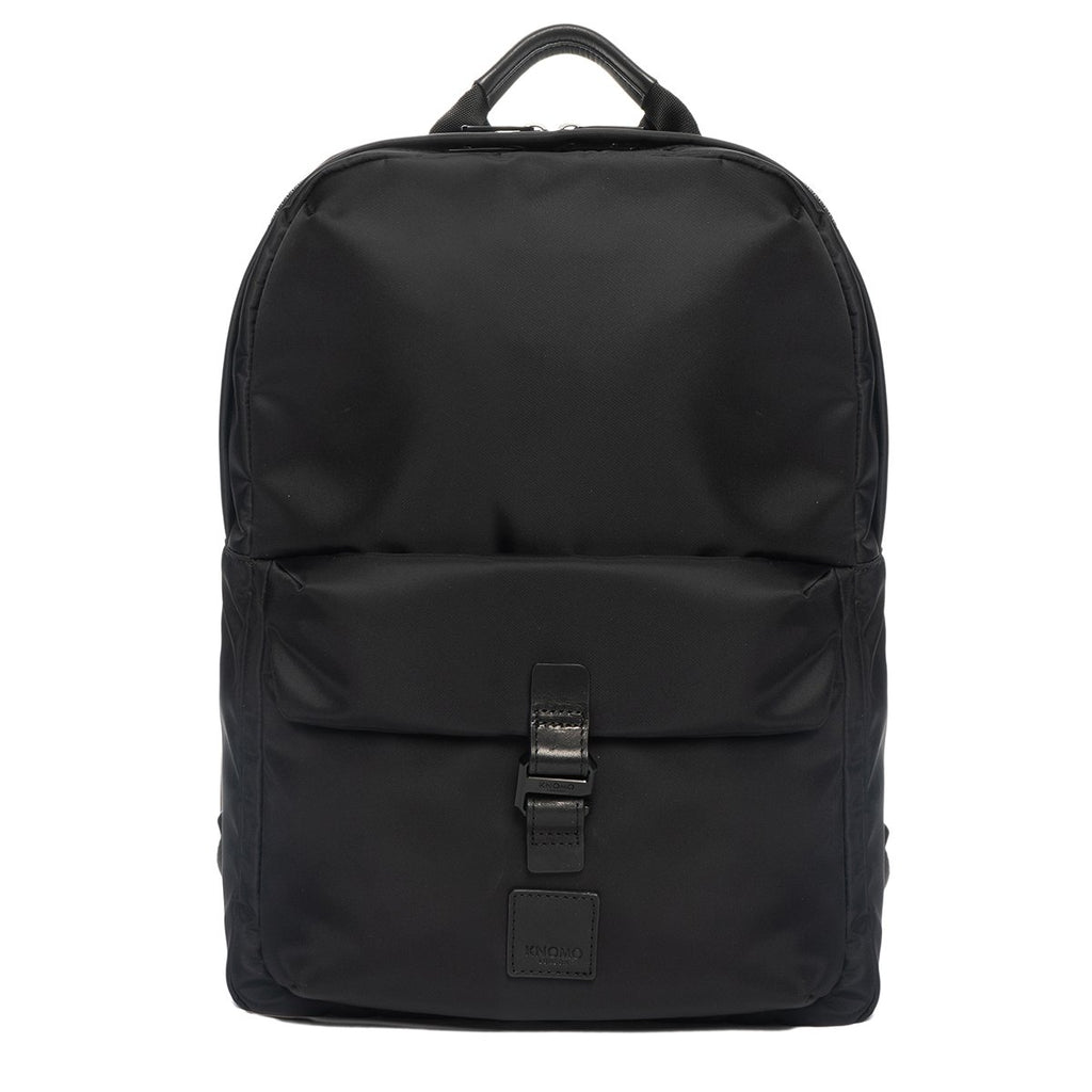 KNOMO Christowe Backpack From Front 15" -  Black | knomo.com