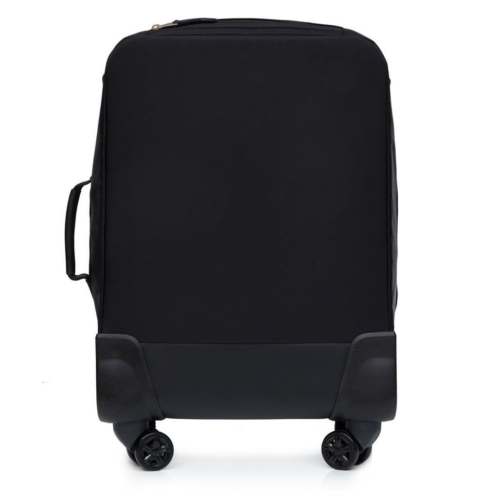 KNOMO Park Lane Boarding Tote From Back 15" -  Black | knomo.com